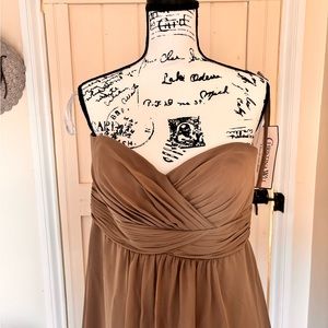 Christina Wu - Strapless Long Dress